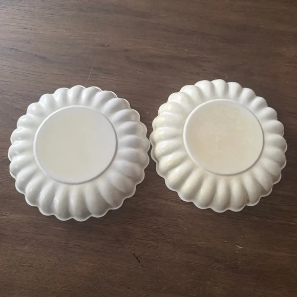 Vintage Easter Bunny & Chicks Plates — Set of 2 - Picture 2 of 3